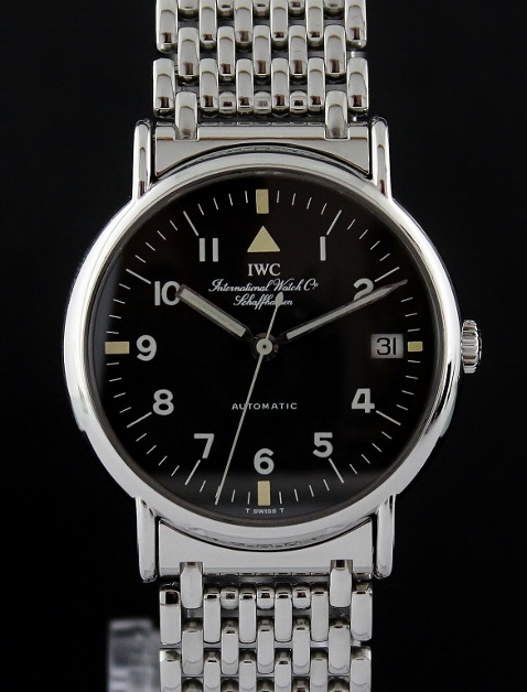 (image for) AN IWC STAINLESS STEEL 33MM PORTOFINO AUTOMATIC WATCH